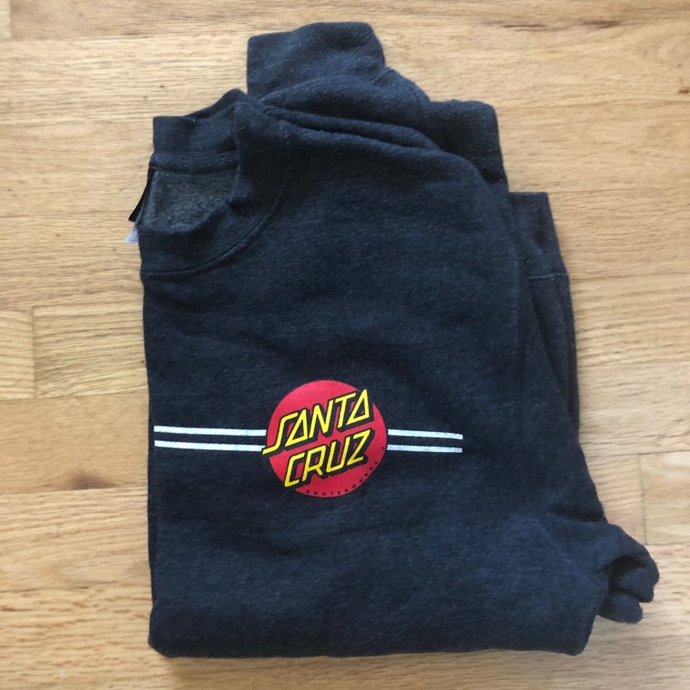 Santa Cruz Grey Crewneck Sweater